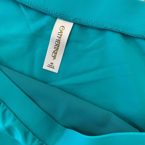 Catherines SZ 3X or 4X bathing suit bottom ruching - Picture 4 of 7